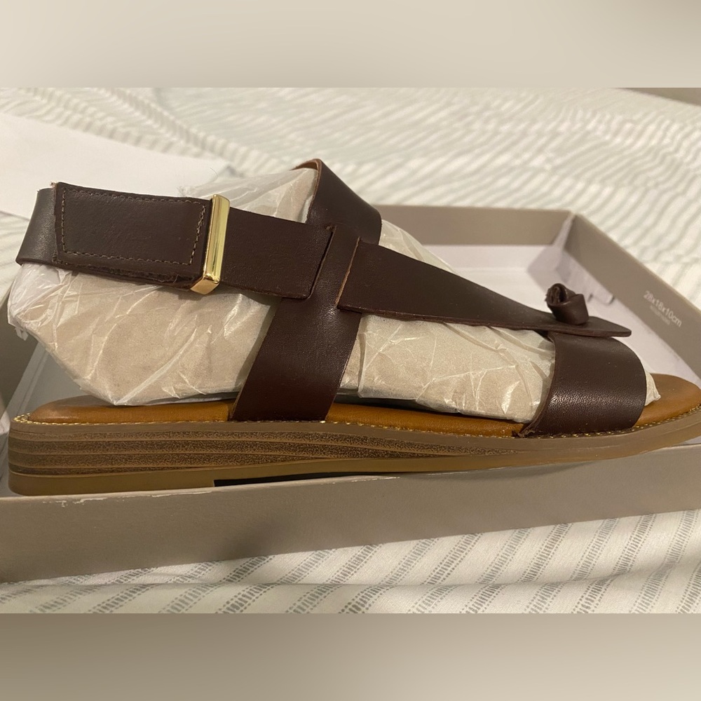 Franco Sarto Brown Sandals